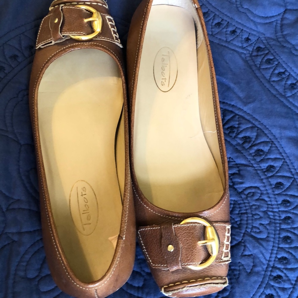 Talbots brown flats!
